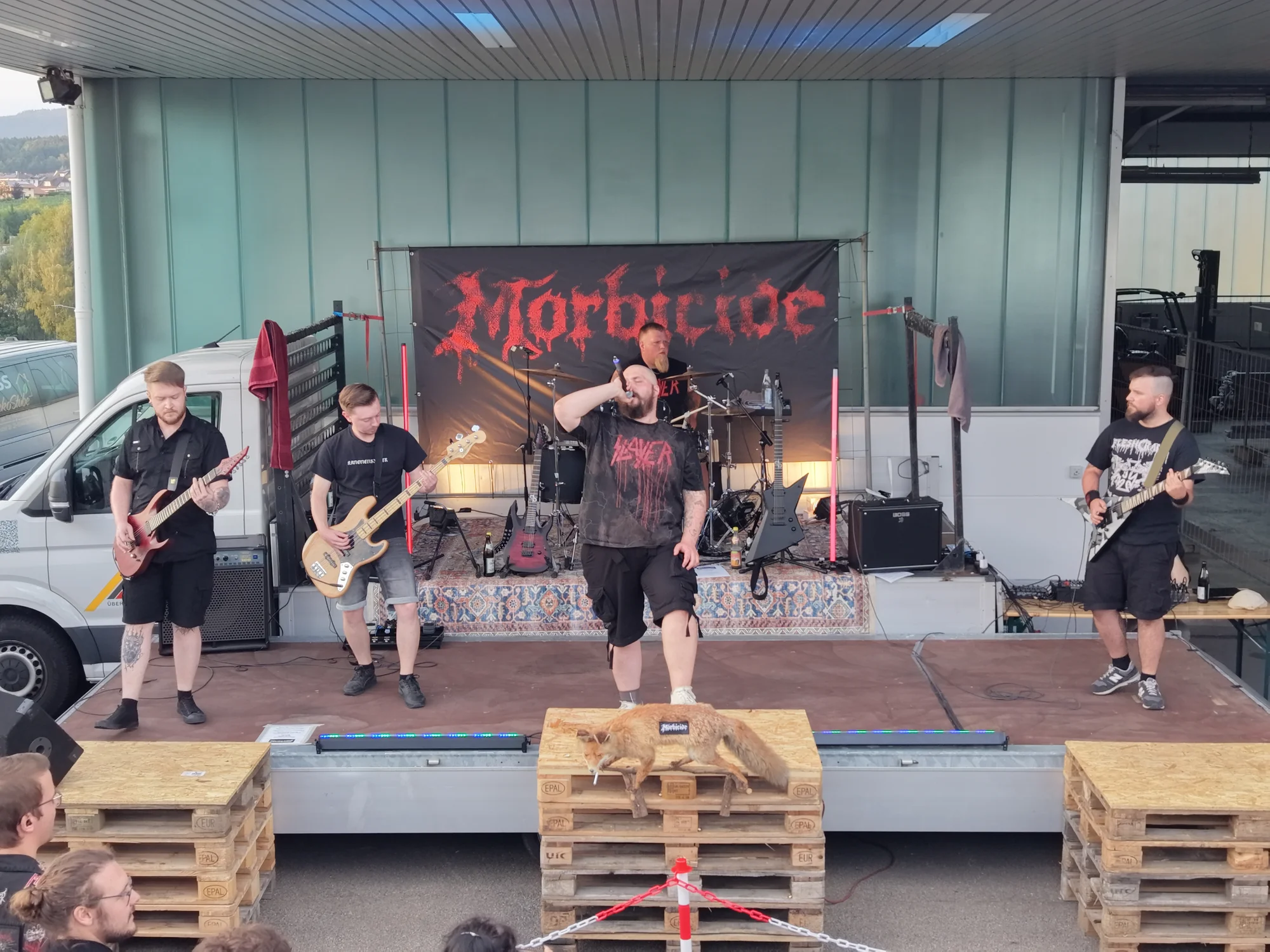Morbicide – Erstes eigenes Open Air, Aufnahme 1